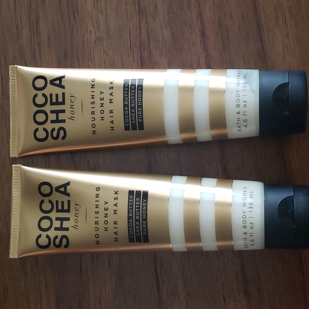 2 Coco Shea Honey Hair Masks